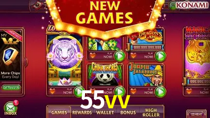 Descubra a Magia dos Jogos de Arcade no 55vv